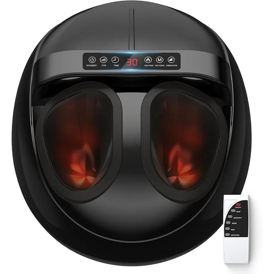 Shiatsu Foot Massager Machine with Heat and Air Compression