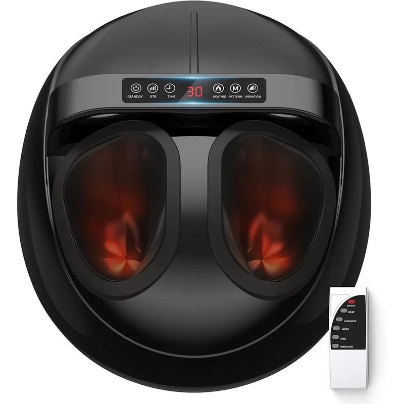 Shiatsu Foot Massager Machine with Heat and Air Compression